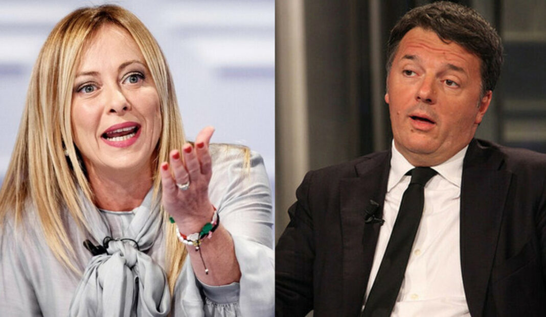 meloni e renzi